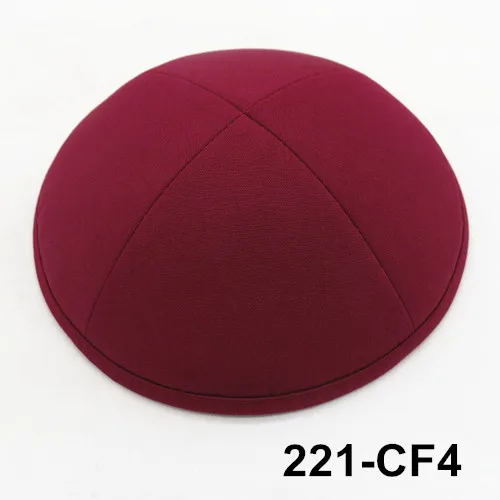 Хлопок саржа kippah 19 см kipa Kippot Еврейская шляпа Skullies & Beanies Yarmullka крышка черепа|skull