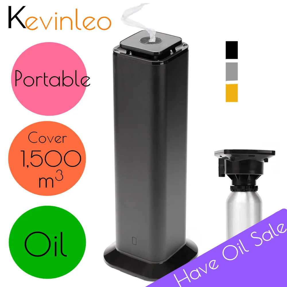 Air Scent machine Fragrance Wireless &Waterless ,500m3 Portable Aroma Diffuser for Home Party