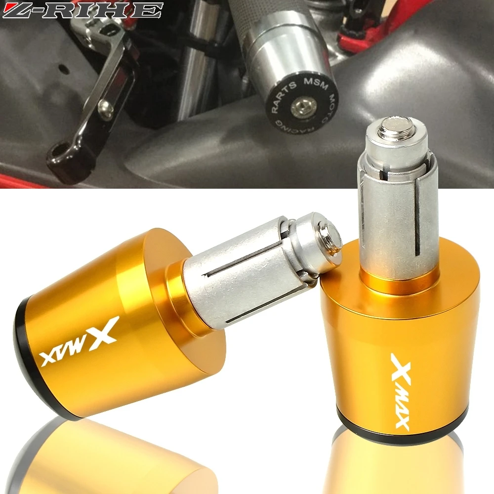 Алюминиевые наконечники Руля Мотоцикла ZRIHE CNC для Yamaha TMAX 530 TMAX530 500 XMAX 125 250 300