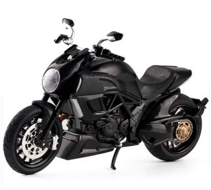 1:12 Масштаб diavel cruiser superbike литье под давлением Модель ducati велосипед мотоцикл гоночный автомобиль миниатюрная металлическая коллекция игрушка мальчик подарки - Цвет: B