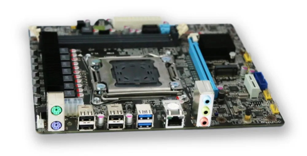 Новая материнская плата X79 M.2 SSD порт ddr3 Поддержка Ecc ram 2* ram Слоты LGA 2011 материнская плата 7,1 аудио порт настольная материнская плата