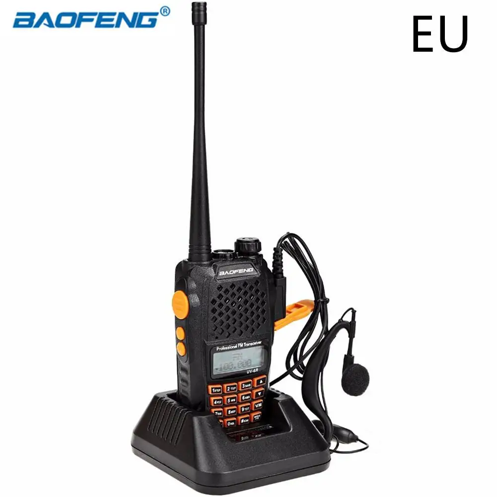 1 шт. Baofeng Pofung UV-6R Высококачественная дорожная рация