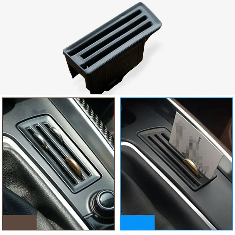 

NoEnName_Null Car Coin Holder Box Card Holder 2 in 1 for AUDI A4 A5 Q5