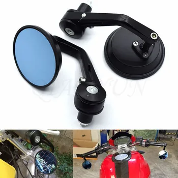 

Universal 7/8" motorcycle rear view mirror side mirror handle rod end mirror For Ducati 821 796 696 MONSTER HYPERMOTARD 821 SP