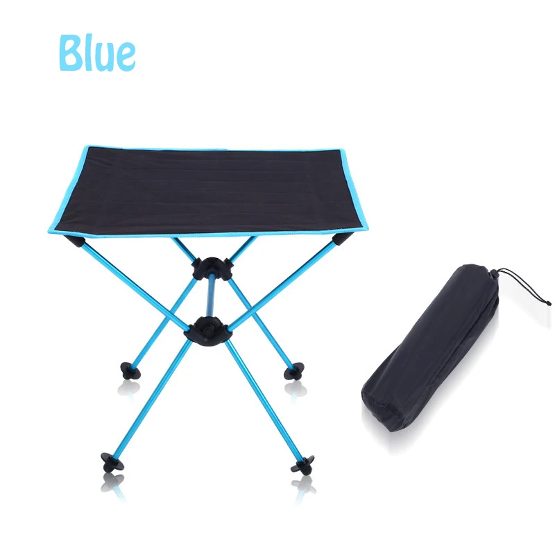 

Light Folding Camping Table Oxford Fabric Aluminum Alloy Fishing Travelling Picnic Beach Party Outdoor Portable Fishing Table
