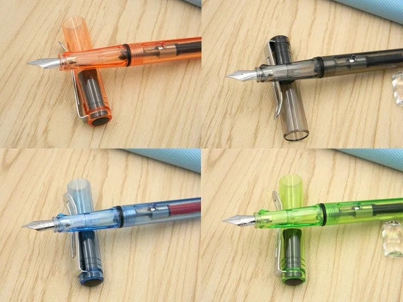 Jinhao 599 цвет культовое Серебряное колье в виде классического прозрачная