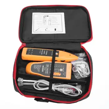 

Transmitter Telephone Wire Tracker Set Cable Tracer Tracker Network Tester Telephone Ethernet LAN Detector Line Finder