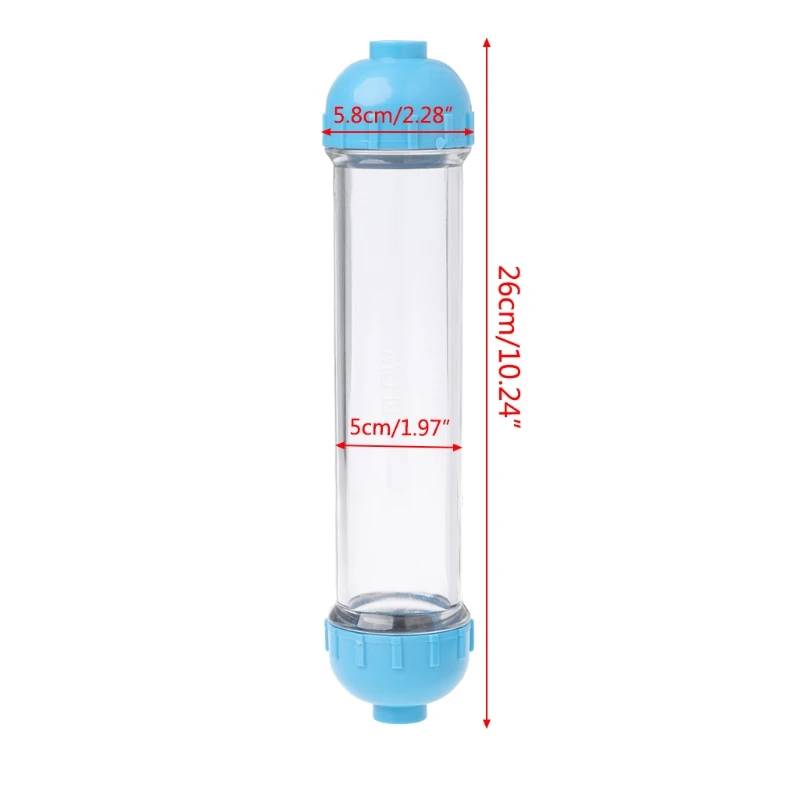 Water Filter Cartridge Housing DIY Shell Purifier Bottle Reverse Osmosis System Water Filter Cartridge Housing DIY Shell Purifier Bottle Reverse Osmosis System