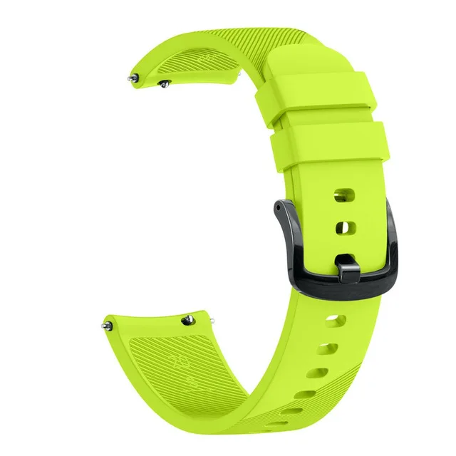 Силиконовый ремешок для Garmin vivoactive 3 Forerunner 645 сменный ремешок для часов Huami Amazfit Bip Youth Band - Цвет: Зеленый