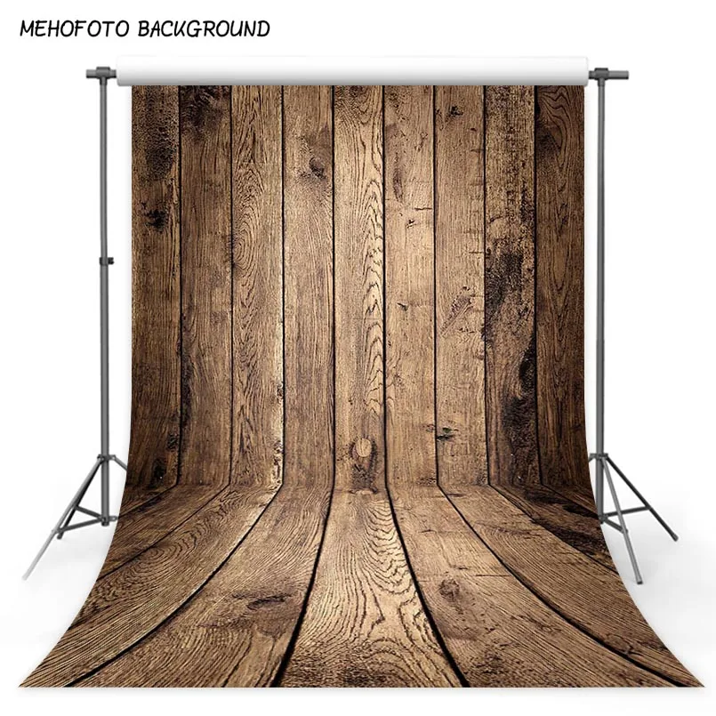 Art fabric Photography Backdrops vintage Wooden floor Photo Background