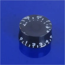 1 unid guitarra perilla de Control de velocidad numerales guitarra eléctrica parte para Gibson Les Paul