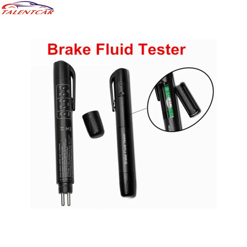 

Brake Fluid Liquid Tester Pen With 5 LED Car Auto Vehicle Tools Diagnostic Tools Mini Brake Fluid Tester For DOT3/DOT4 free ship