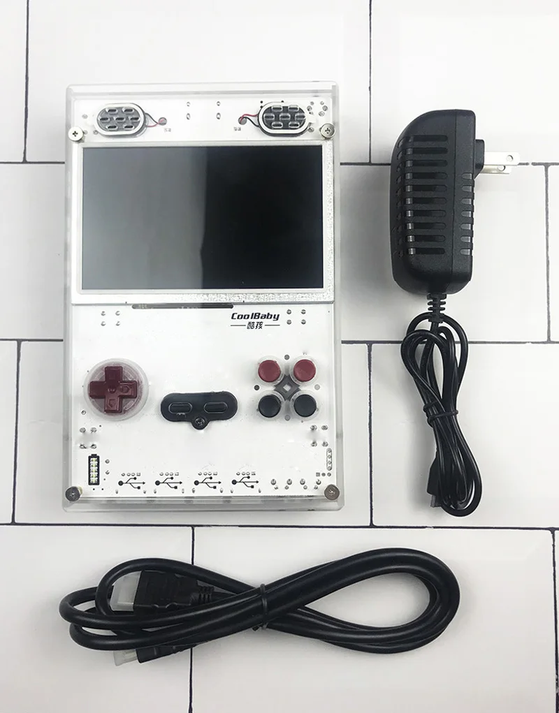 5,0 дюймов DIY HD ips экран Ручной игровой плеер с Raspberry pi компьютерный модуль 3 Lite игровая консоль встроенный более 15000 игр