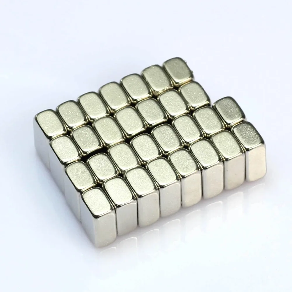 30pcs/lot N35 Bulk Super Strong Strip Block Bar Rare Earth
