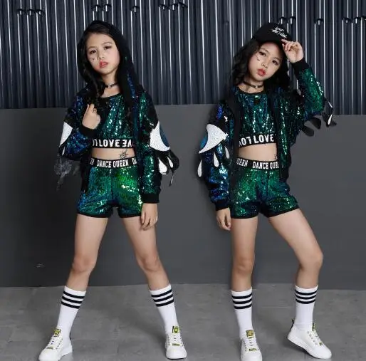 Buy Children Jazz Hip Hop Dance Clothes Modern Fashion