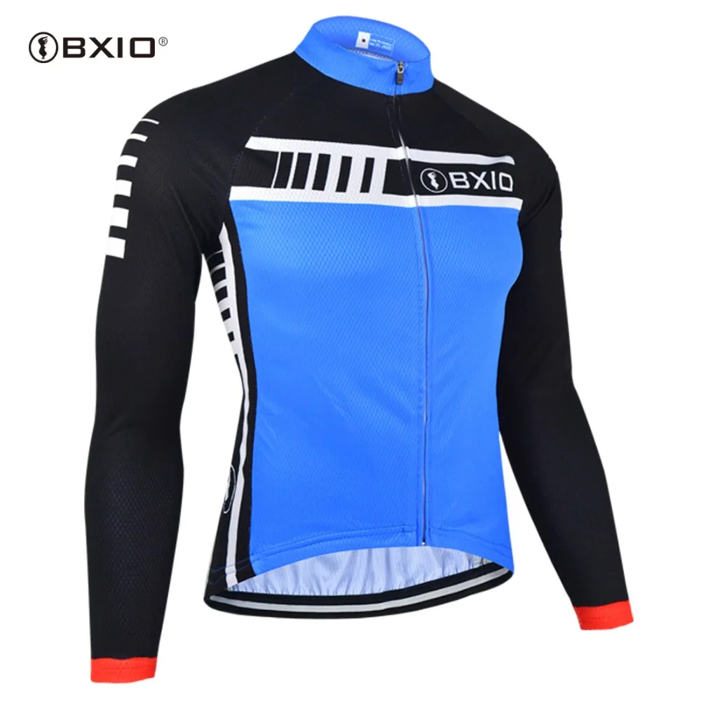 BXIO одежда для велоспорта Ropa Ciclismo Мужская велосипедная Джерси с длинным рукавом