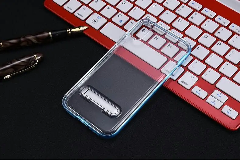 Прозрачный чехол Spigen из ТПУ + поликарбоната 100 шт./лот защитный для iphone 5 6 7 8 X XR XS Max