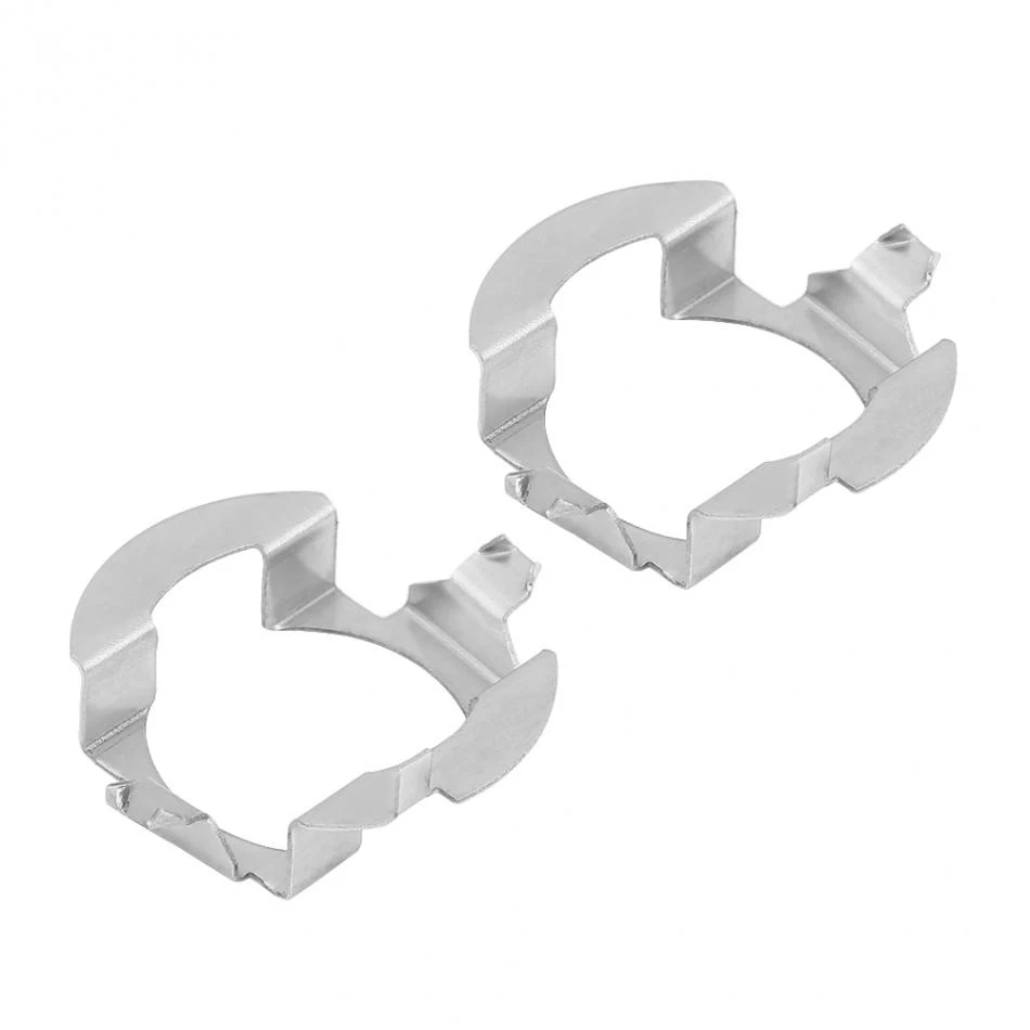 Delaman H7 LED Headlight Bulb Adapter Retainer Holder for Mercedes Benz B Class Touareg Opel 2 PCS