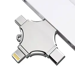 Флэш-накопитель USB OTG для iPhone X/8/7 Plus/6/6s/5/SE ipad Металл DJ флешки HD Memory Stick 16G 32G 64G 128G Flash Driver