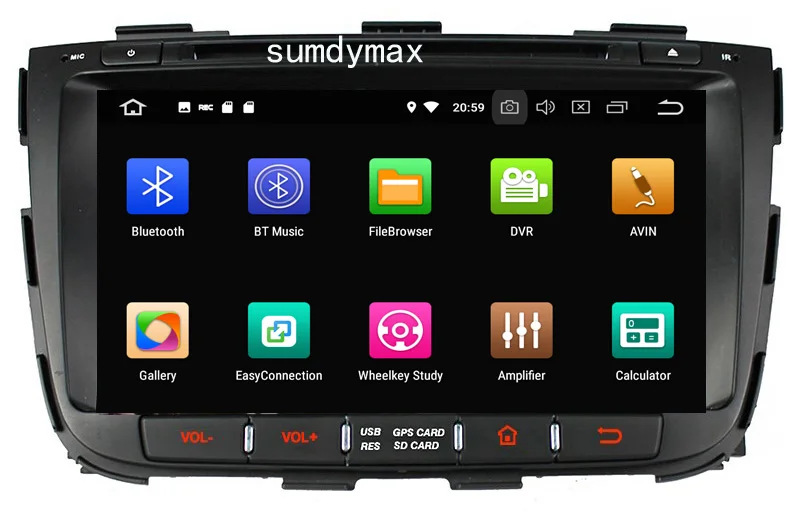 Sale For KIA Sorento 2013 2014 2015 android 8.0 Car DVD Player GPS Radio WIFI Bluetooth Map USB Audio octa core 4G+64G 25