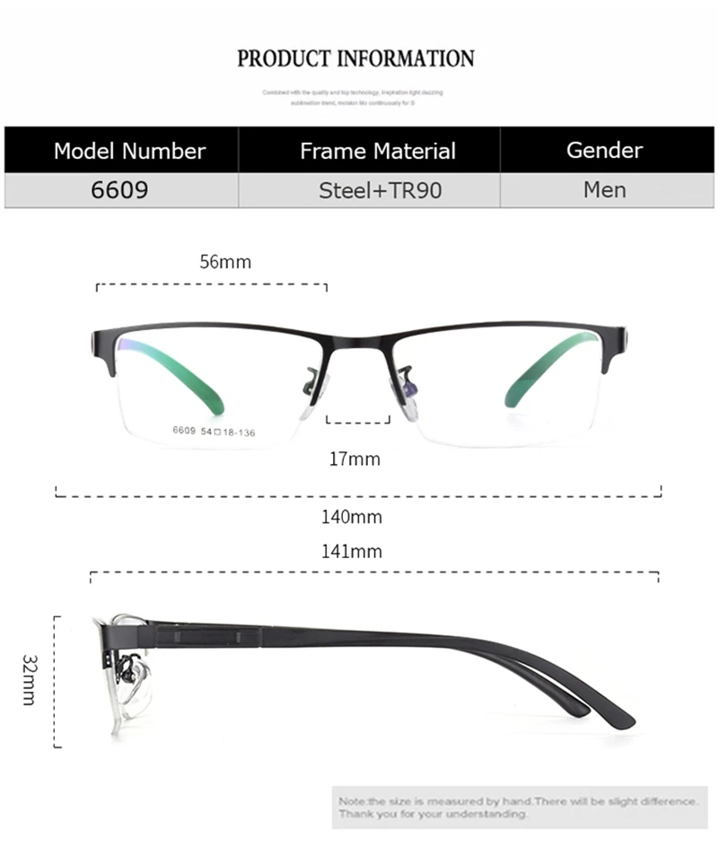 Оправа для очков, мужские очки, ботаник, Компьютерная оптика, близорукость, рецепт, прозрачные линзы, оправа для очков, для мужчин, очки, 6609