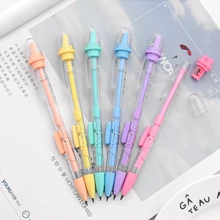 5 шт./партия, мультяшный карандаш 2,0 мм, нетоксичный механический карандаш для учеников, канцелярские принадлежности для детей