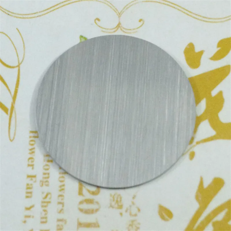Stainless Steel Floating necklace Plates For 30mm Round Floating Living