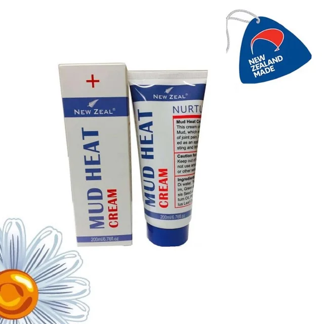 NewZealand Rotorua Mud Heat Cream for Joint Pain Relief Muscular Aches