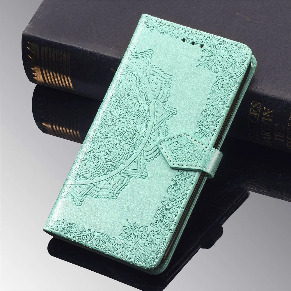 Для Huawei Y9 2018 чехол Чехол кошелек Обложка на заднюю панель из искусственной кожи