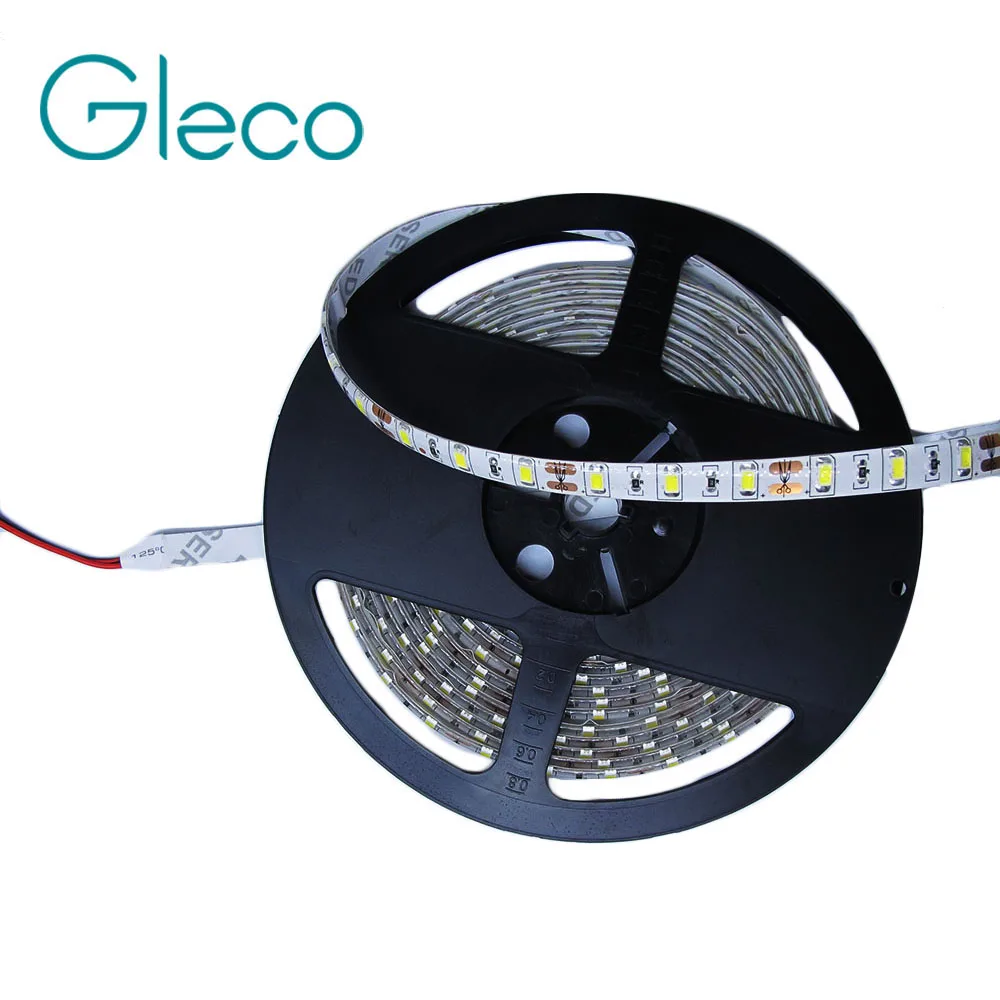Светодиодная лента 12 в пост. Тока 5730 SMD 60 светодиодов/м 5 м/лот IP65