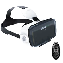 3D VR Virtual Reality Glasses(4.0 Version) VR Box 3D Movie Video Game Glass120 FOVwith Headphone for 4.7-6.2 Inch Phone