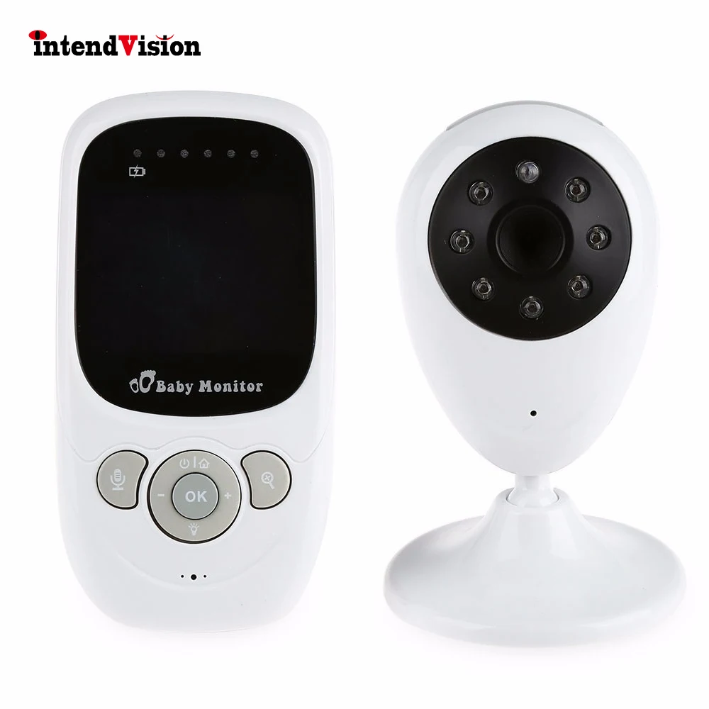 

Intendvision 2.4G Wireless Baby Monitor Two-Way Audio Intercom Temperature Night Baby Monitor With 2.4inch LCD IDX880