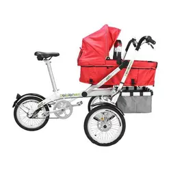 Для ta GA Детские мать велосипед коляска складной Коляски ребенка велосипед Коляски малыш мама Велосипедный Спорт коляска трицикл Алюминий