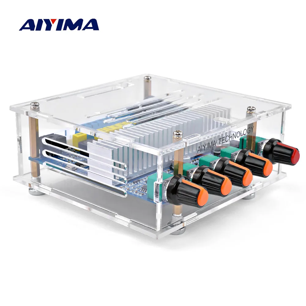 

AIYIMA TPA3116 Subwoofer Amplifier Board Sound Amplifier 2.1 Channel High Power Bluetooth amplificador Audio Amplifiers