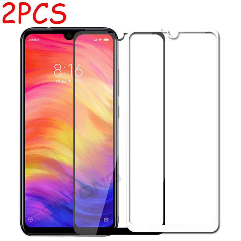 

2PCS/Lot Full Cover Tempered Glass For Xiaomi Redmi Note 6 7 Pro 5A Prime 6A 5 Plus Front Film Scratch-proof Screen Protector