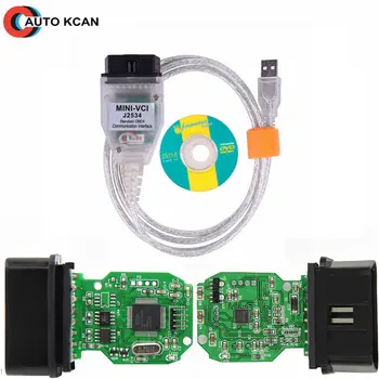 

High Performance MINI VCI V13.00.022 Latest Version FTDI FT232RQ Chip OBD SAEJ2534 MINI-VCI TIS Techstream