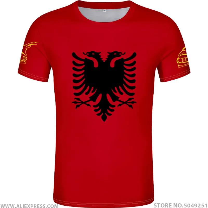 ZOONAMO T-Shirt Albanien Urban Collection neu weiss 100/% cotton Albania