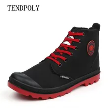 Новинка; модные парусиновые ботинки; Сезон Зима; Лидер продаж; толстые кашемировые водонепроницаемые полусапожки; модная мужская повседневная обувь