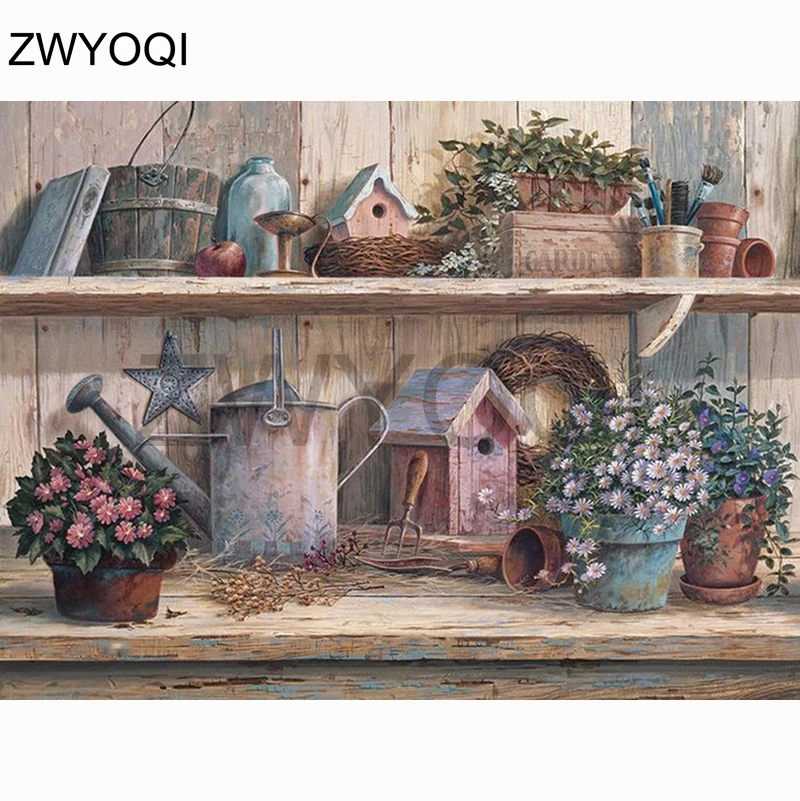 DIY-Diamond-Painting-Cross-Stitch-Wooden-Flower-Shelf-Home-Decor-Full-Rhinestone-Mosaic-5D-Diamond-Embroidery