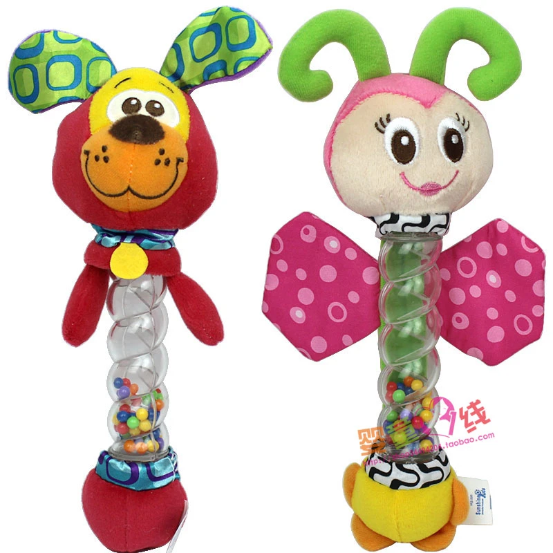 Playgro Twinkle Baton Puppy Rattling Et Dentition Bebe Devlopment Jouets Bambin Bebe Papillon Animal Chien De Noel Cadeau 0 1 Aliexpress