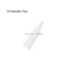 Стандартные иглы для татуировки 1RL, 100 шт., Перманентный макияж, иглы для татуировки бровей,, пластиковые иглы для татуировки, наконечники
