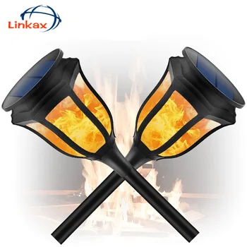 

Linkax Flickering Lawn LED Dancing Flame Outdoor Waterproof Decor Lamp Landscape Decoration Lighting