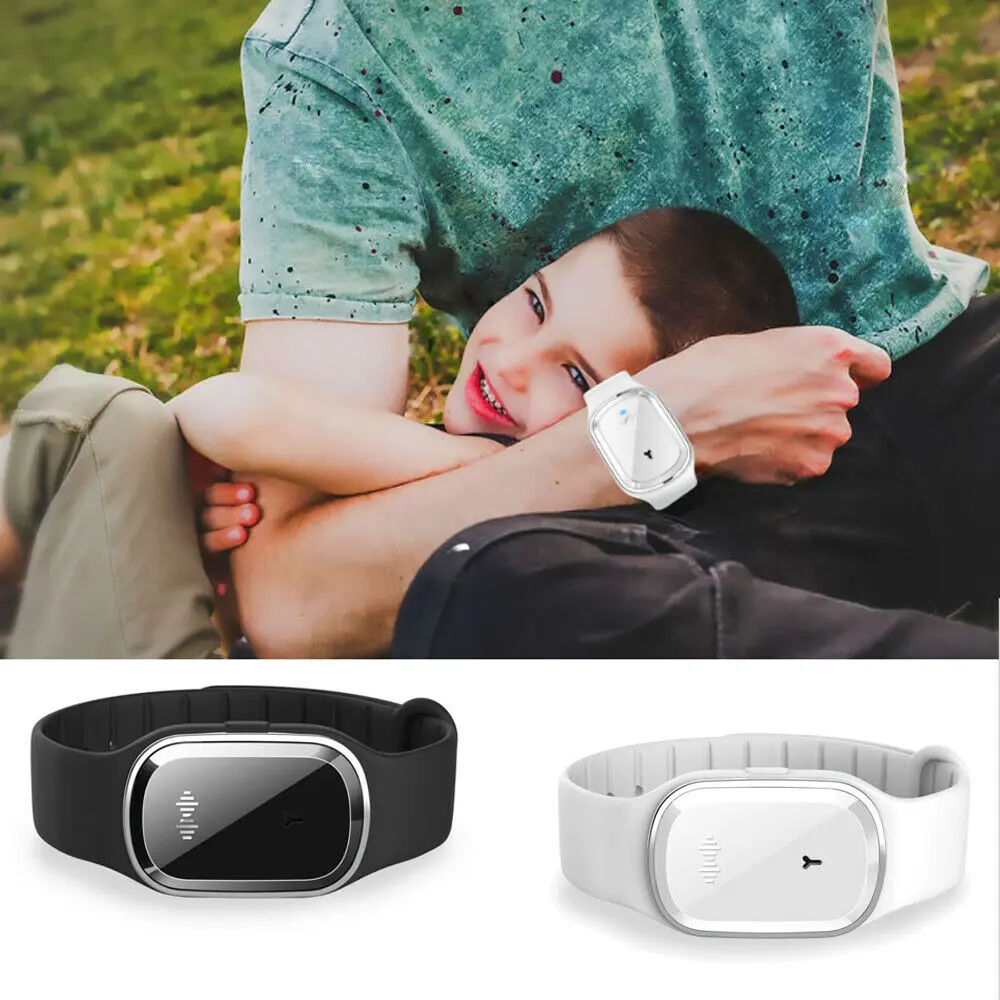 2019  Bracelets Repellent Wristband Portable Watch Ultrasonic Mosquito Intelligent