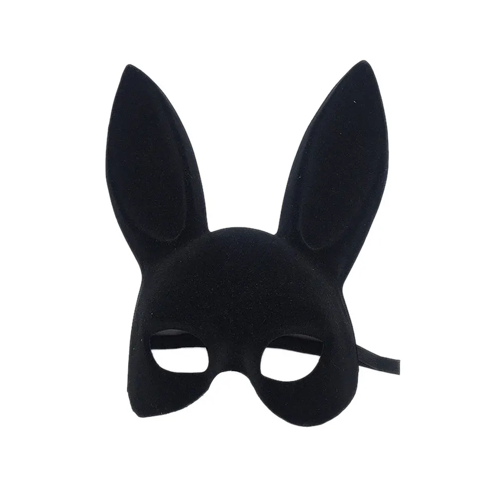 New Sexy Cool Rabbit Head Latex Mask Cat Girl Halloween Ball Fancy Dress Costume Cosplay Moive Saw Gift New