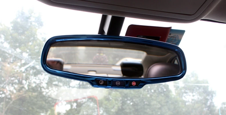 Для Chevrolet Cruze 2009- Крытая крыша Передняя Задняя крышка зеркала заднего вида накладка рамка наклейка интерьерные аксессуары