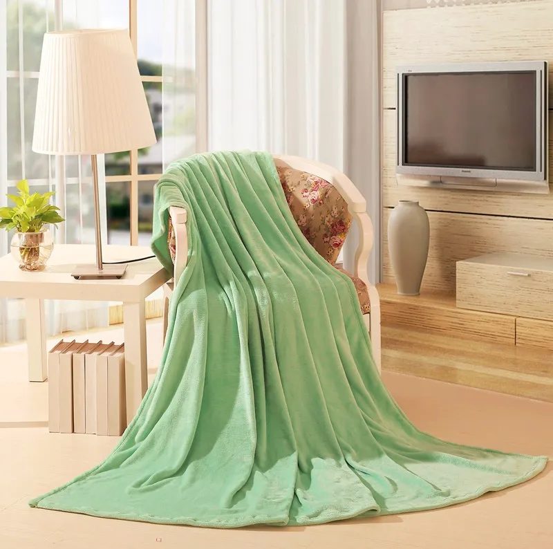 Домашний текстиль, Флисовое одеяло, летнее однотонное, супер теплое, мягкое, покрывало для дивана/кровати/путешествий, пледы, покрывала, простыни