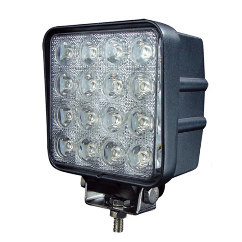 

48W LED Work Light Lamp Spot Flood 16Leds Offroad Offroad OFFROED LIGHTS Driving fog Spotlights for ATV SUV Motorcycle Car Truck