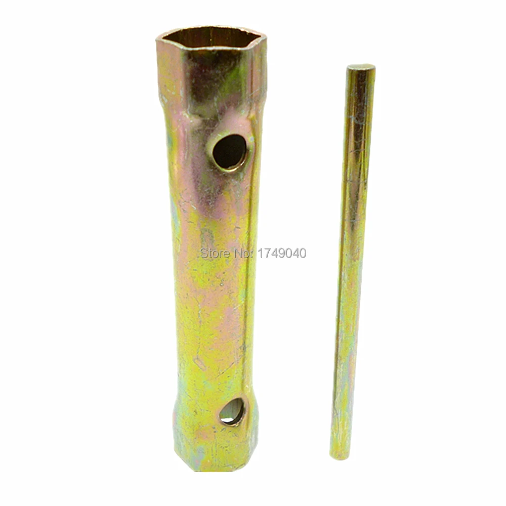 

Spark Plug Spanner Metric Wrench Double Ended Socket Wrench 16mm 18mm Tubular Box Spanner Tool Set With Torque Bar