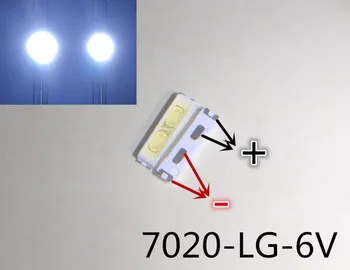

For LG LED LCD Backlight TV Application LED Backlight 1W 6V 7020 Cool white LED LCD TV Backlight TV Application BB72DLED 1000PCS