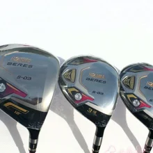 Новые женские клюшки для гольфа Хонма S-03 полные клубы установить Drive+ fairway wood+ Утюги графитовая клюшка для гольфа и шлем